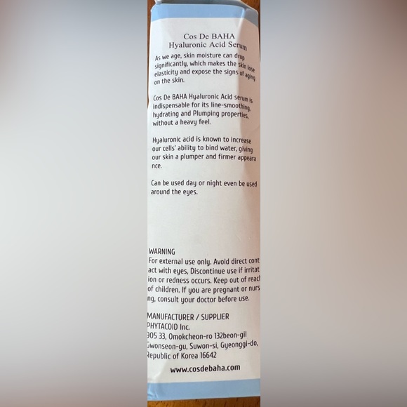 Pure Hyaluronic Acid 1% Powder Serum for Face NEW - Picture 7 of 7